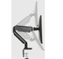 Deltaco Office Premium skærmarm med gasfjeder, 17"-32" - Sort