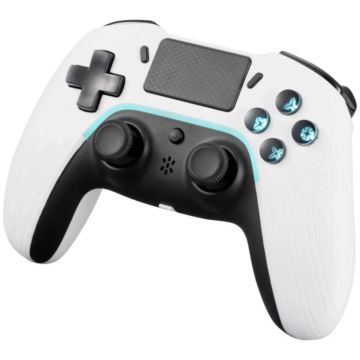 Deltaco Trådløs controller til PS4 og PC, hvid