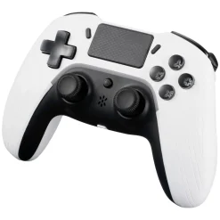Deltaco Trådløs controller til PS4 og PC, hvid
