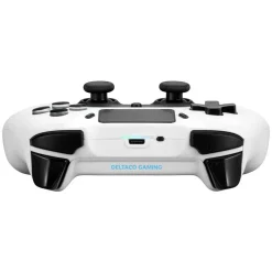 Deltaco Trådløs controller til PS4 og PC, hvid