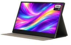 Denver Bærbar Skærm Full HD 1920 × 1080 med USB-C og IPS-panel 15,6
