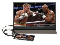 Denver Bærbar Skærm Full HD 1920 × 1080 med USB-C og IPS-panel 15,6