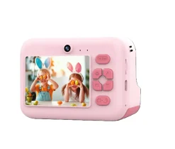 DENVER Børnekamera med print - Pink
