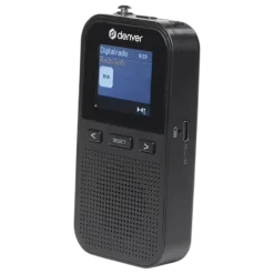 Denver DAH-126MK2 håndholdt DAB+/FM-radio, Sort