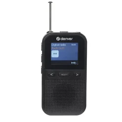Denver DAH-126MK2 håndholdt DAB+/FM-radio, Sort