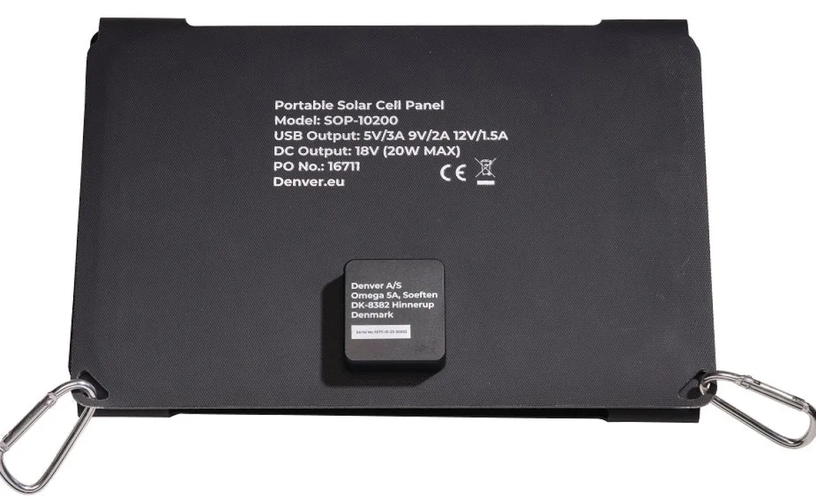 Denver SOP-10200 Solpanel - 20W