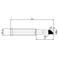 Dibotech Loddespids til 40570, 40745 og 40746 - 4,0 mm.