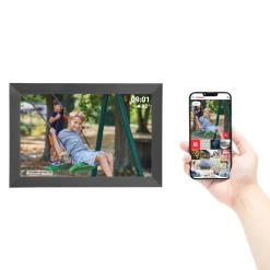 Digital Frameo fotoramme 10,1″ med wifi, Sort