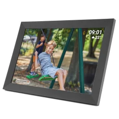 Digital Frameo fotoramme 10,1″ med wifi, Sort