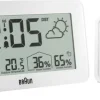 Digitalt radiostyret vækkeur, Hvid