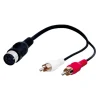 DIN til RCA-adapter 0,2 m