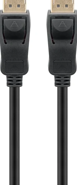 Displayport 2.1 8K/120Hz Kabel 5 m - Sort