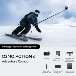 DJI Osmo Action 6 - Adventure Combo