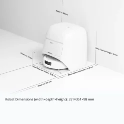 DJI ROMO S - Robotstøvsuger og moppe med 3D LiDAR - Vandtankversion