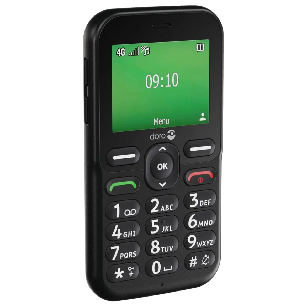 Doro Leva E11 knaptelefon, Sort