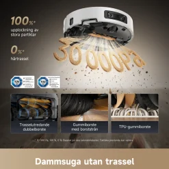 Dreame Aqua10 Ultra Roller robotstøvsuger med basestation