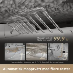 Dreame X50 Ultra robotstøvsuger - Hvid