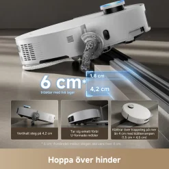 Dreame X50 Ultra robotstøvsuger - Hvid
