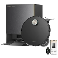 Dreame X60 Ultra – Robotstøvsuger med basestation, Sort