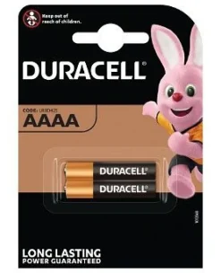 Duracell AAAA-batterier, 2-pak