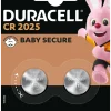 Duracell CR2025 Lithium Knapcellebatterier - 2 stk