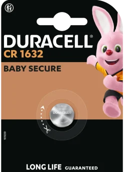 Duracell CR1632 Lithium Knapcellebatteri - 1 stk