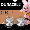 Duracell CR2450 Lithium Knapcellebatterier - 2 stk