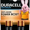 Duracell Optimum AAA-batterier - 4 stk
