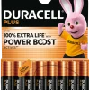 Duracell Plus Boost AAA-batterier - 8 stk