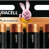 Duracell Plus D-batterier - 4 stk