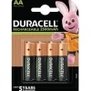 Duracell Pre/Recharge AA-batterier - 2500mAh - 4 stk