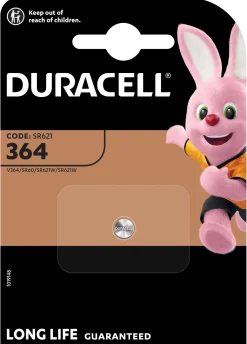 Duracell 364 Sølvoxid Knapcellebatteri - 1 stk