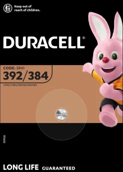 Duracell 392/384 sølvoxid-knapcellebatteri, 1 stk