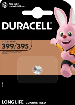 Duracell 399/395 Sølvoxid Knapcellebatteri - 1 stk