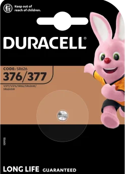 Duracell 376/377 Sølvoxid Knapcellebatteri - 1 stk