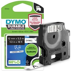 Dymo Holdbar D1-mærketape 12 mm