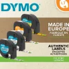 Dymo Letratag Mærketape af plastik 12 mm - Hvid