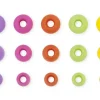 Ekstra gummipuder 3 par - Hvid