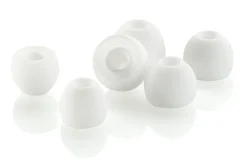 Ekstra gummipuder 3 par - Hvid