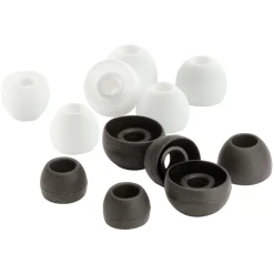 Ekstra gummipuder 3 par - Sort