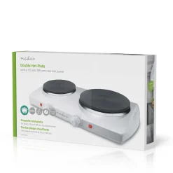 Elektrisk kogeplade med 2 zoner – 2300 W