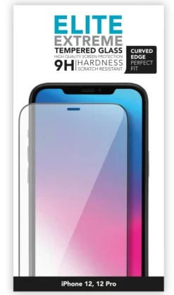 Elite Extreme Curved Skærmbeskyttelse - iPhone 12/12 Pro