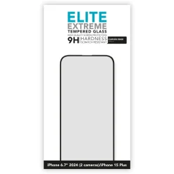 Elite Extreme Curved Skærmbeskyttelse - iPhone 16 Plus