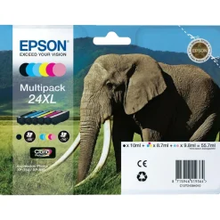 Epson T2438 Blækpatroner XL 6-pakke