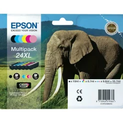 Epson T2438 Blækpatroner XL 6-pakke