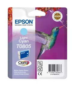 Epson T0805 Blækpatron Lyse cyan
