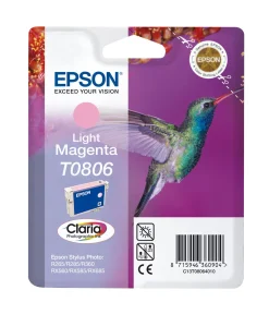 Epson T0806 Blækpatron Lyserød Magenta