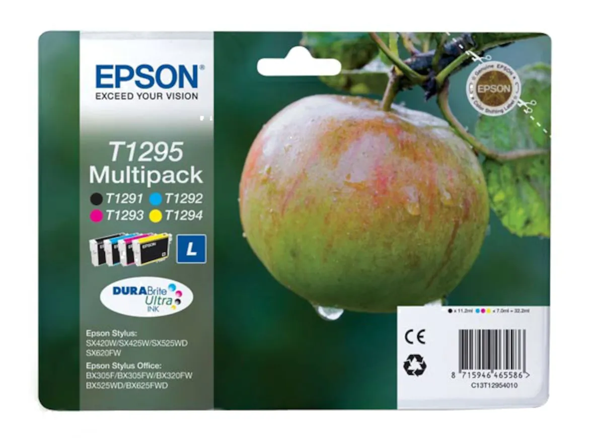 Epson T1295 Blækpatron 4-pakke