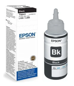 Epson T6641 Blækpatron Sort