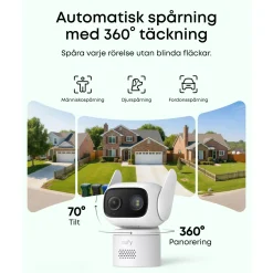 Eufy C31 Overvågningskamera med 360° panorering, Grøn